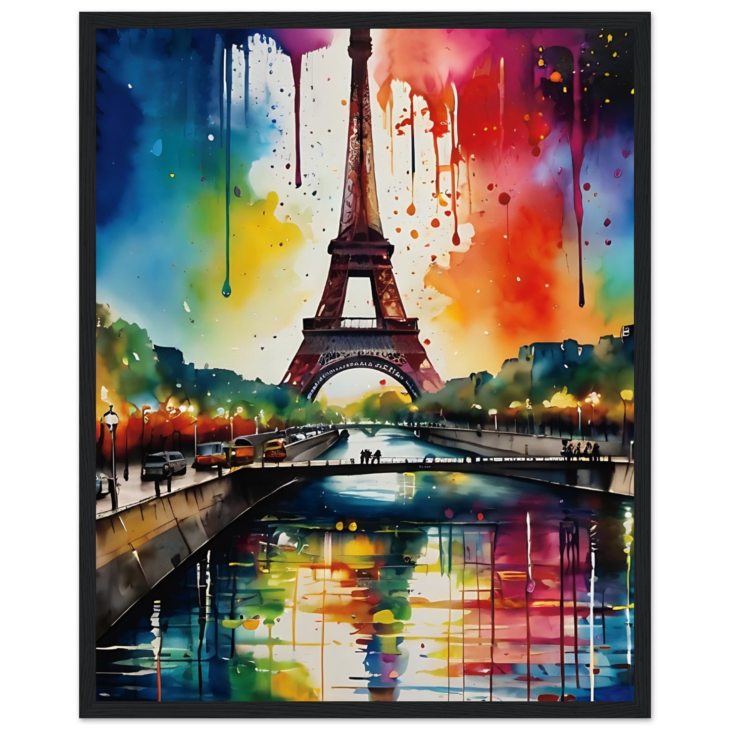 Tableau de la Tour Eiffel - leonardodeganci