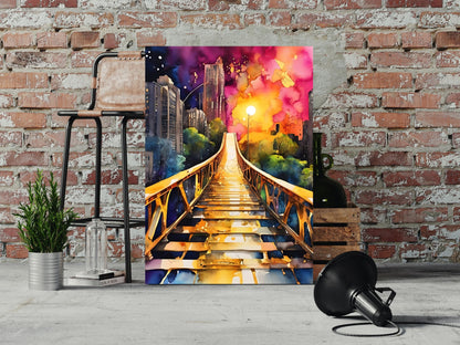 Painting of a Bridge