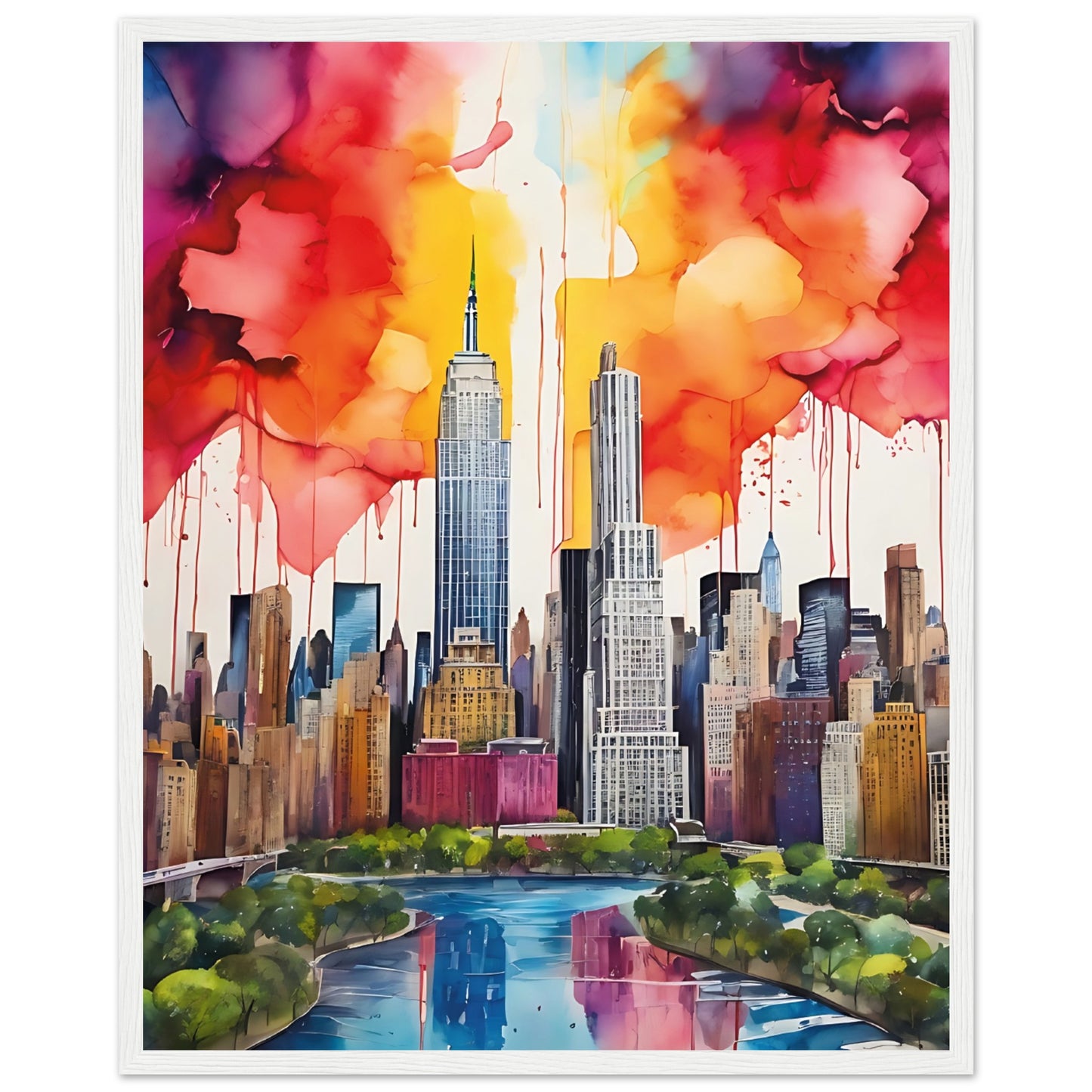 Tableau de New York - leonardodeganci