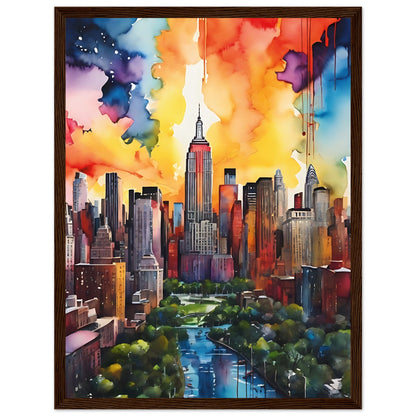 Tableau de New York - leonardodeganci