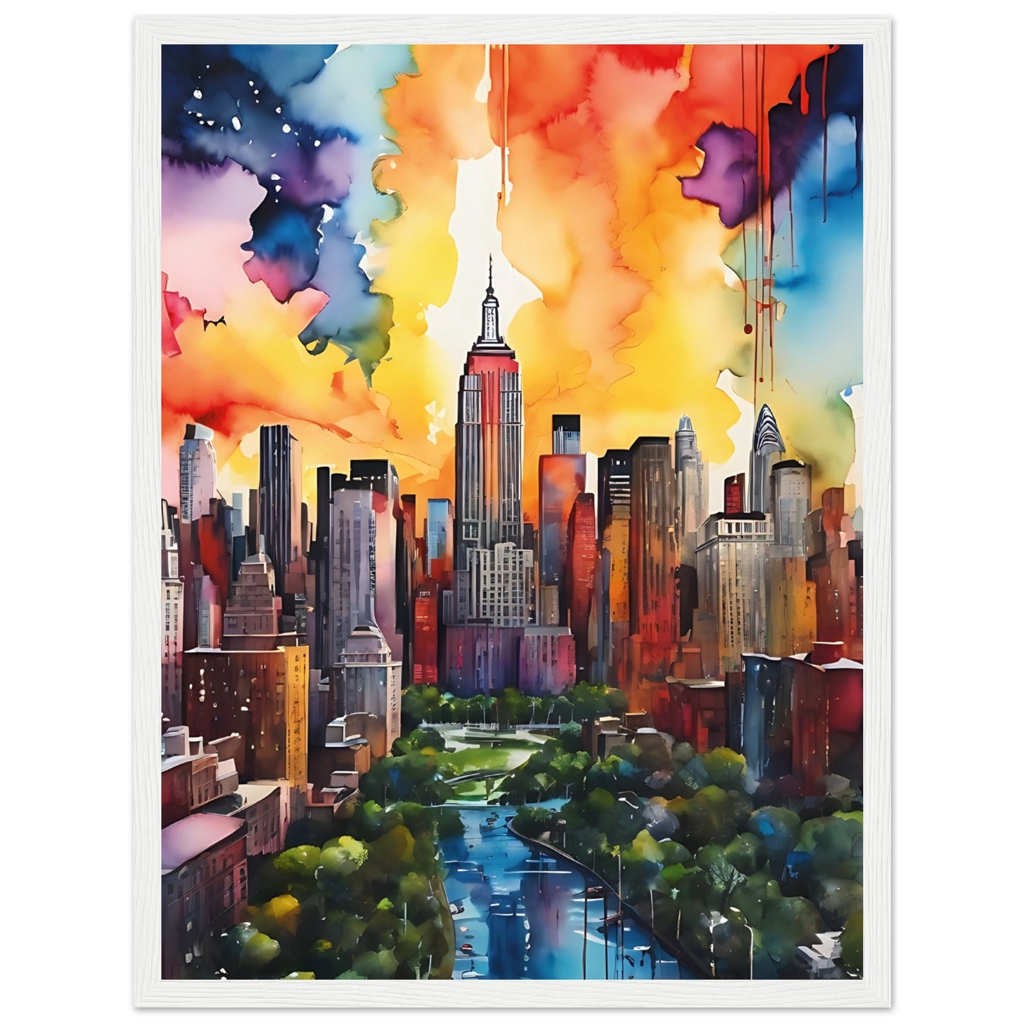 Tableau de New York - leonardodeganci