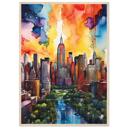 Tableau de New York - leonardodeganci