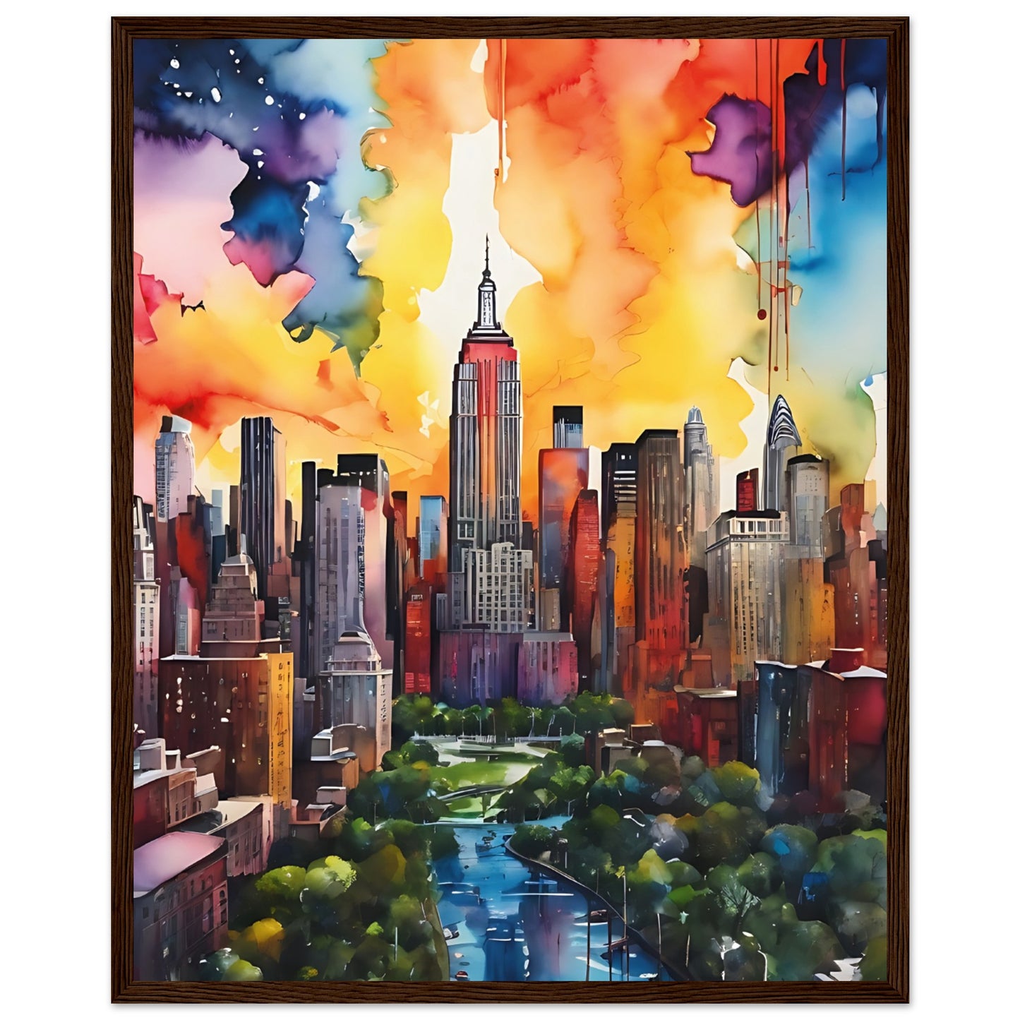 Tableau de New York - leonardodeganci