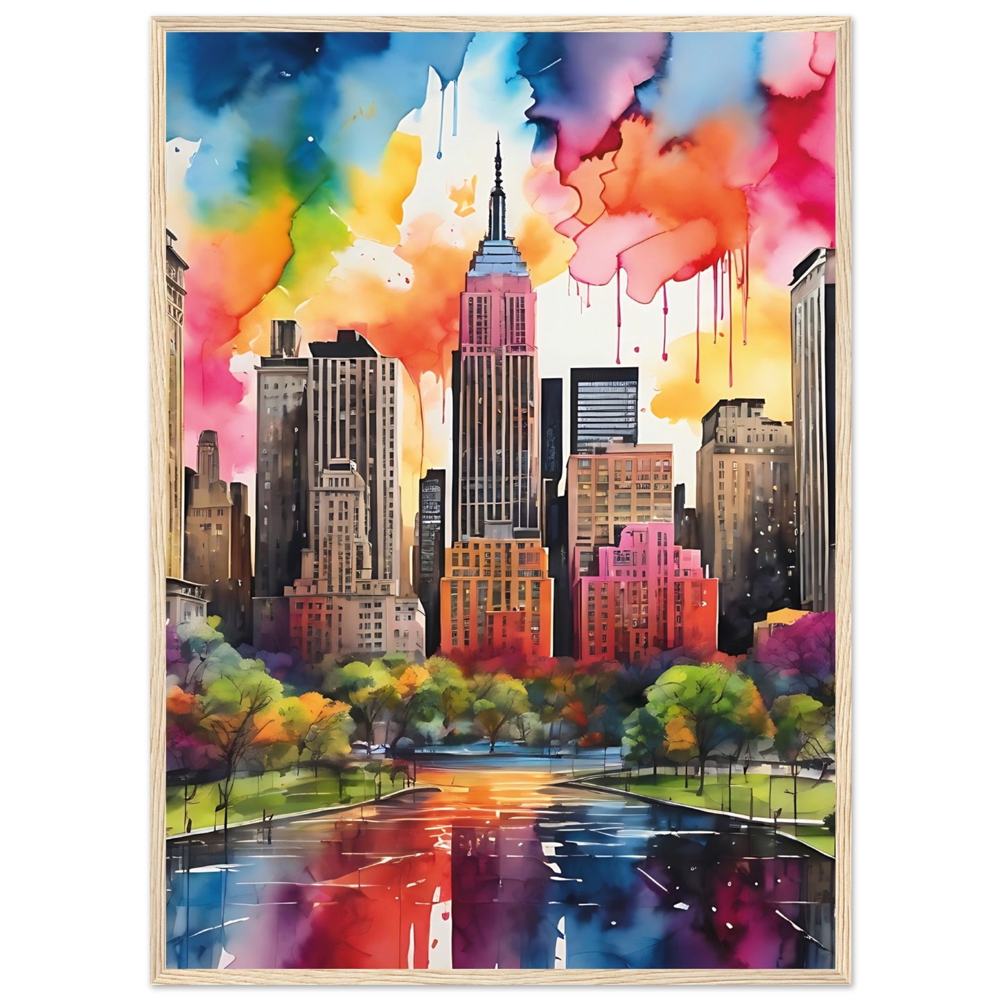 Tableau de New York - leonardodeganci