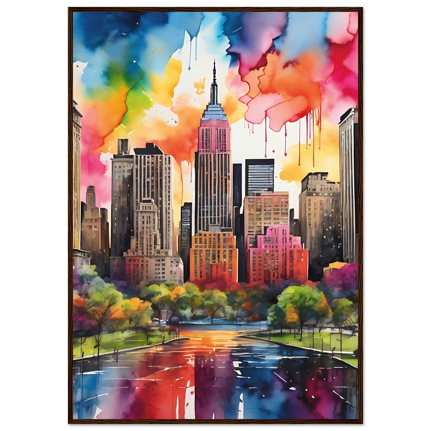 Tableau de New York - leonardodeganci