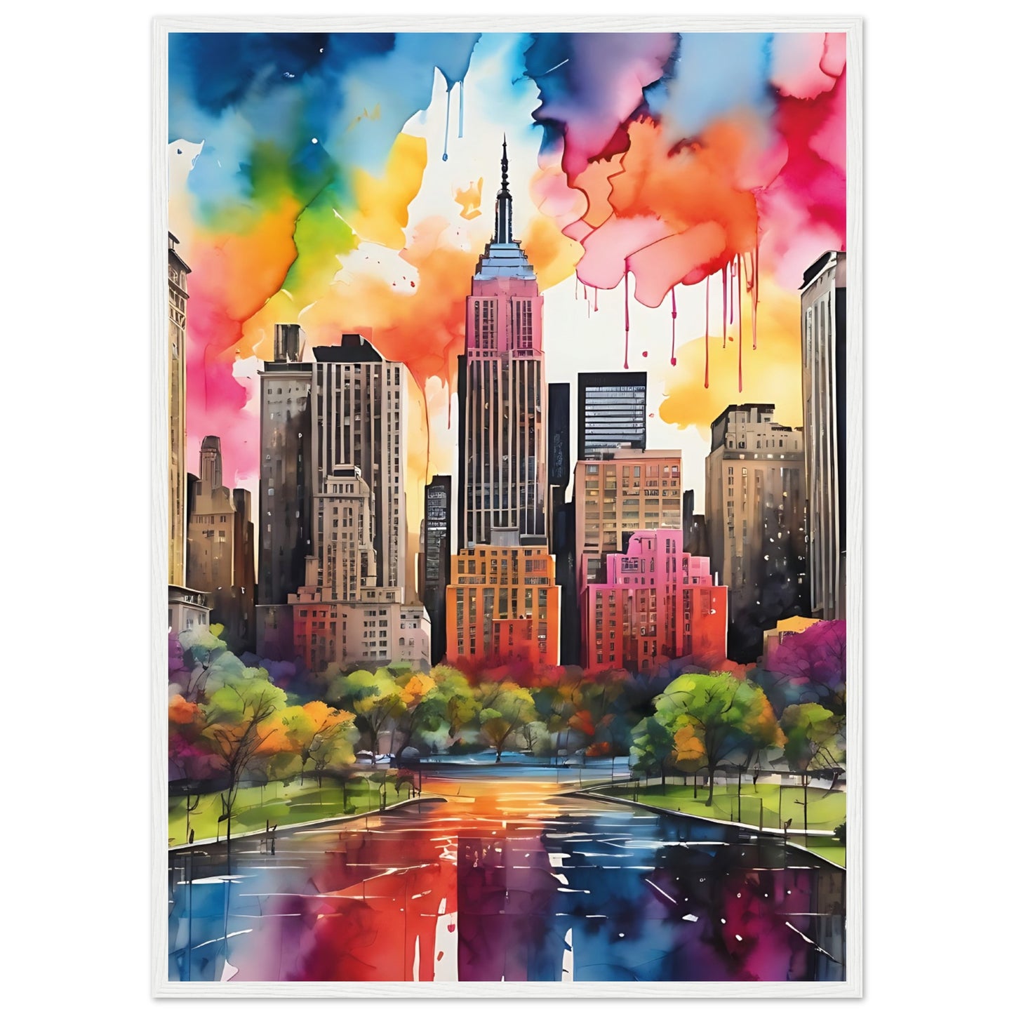 Tableau de New York - leonardodeganci