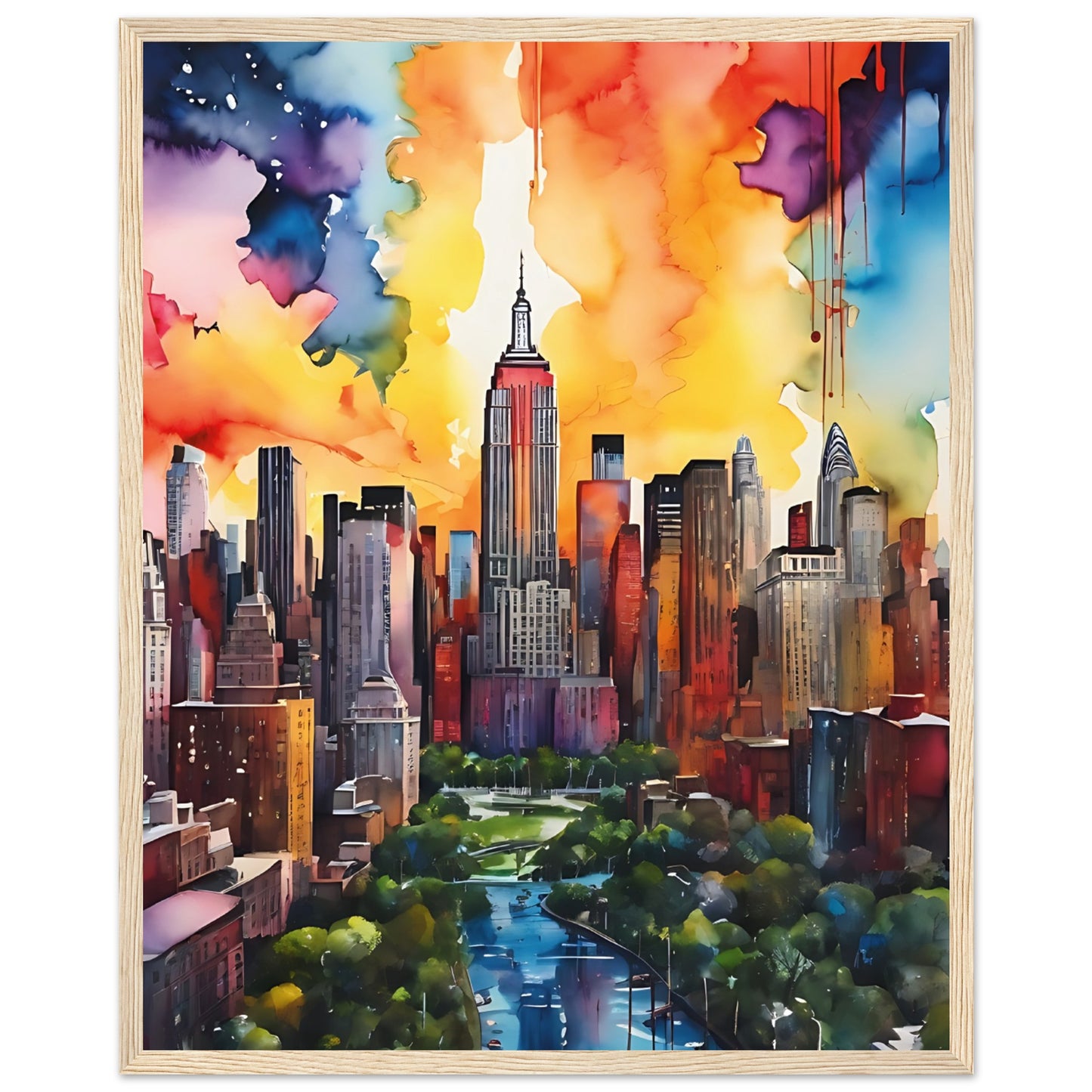 Tableau de New York - leonardodeganci