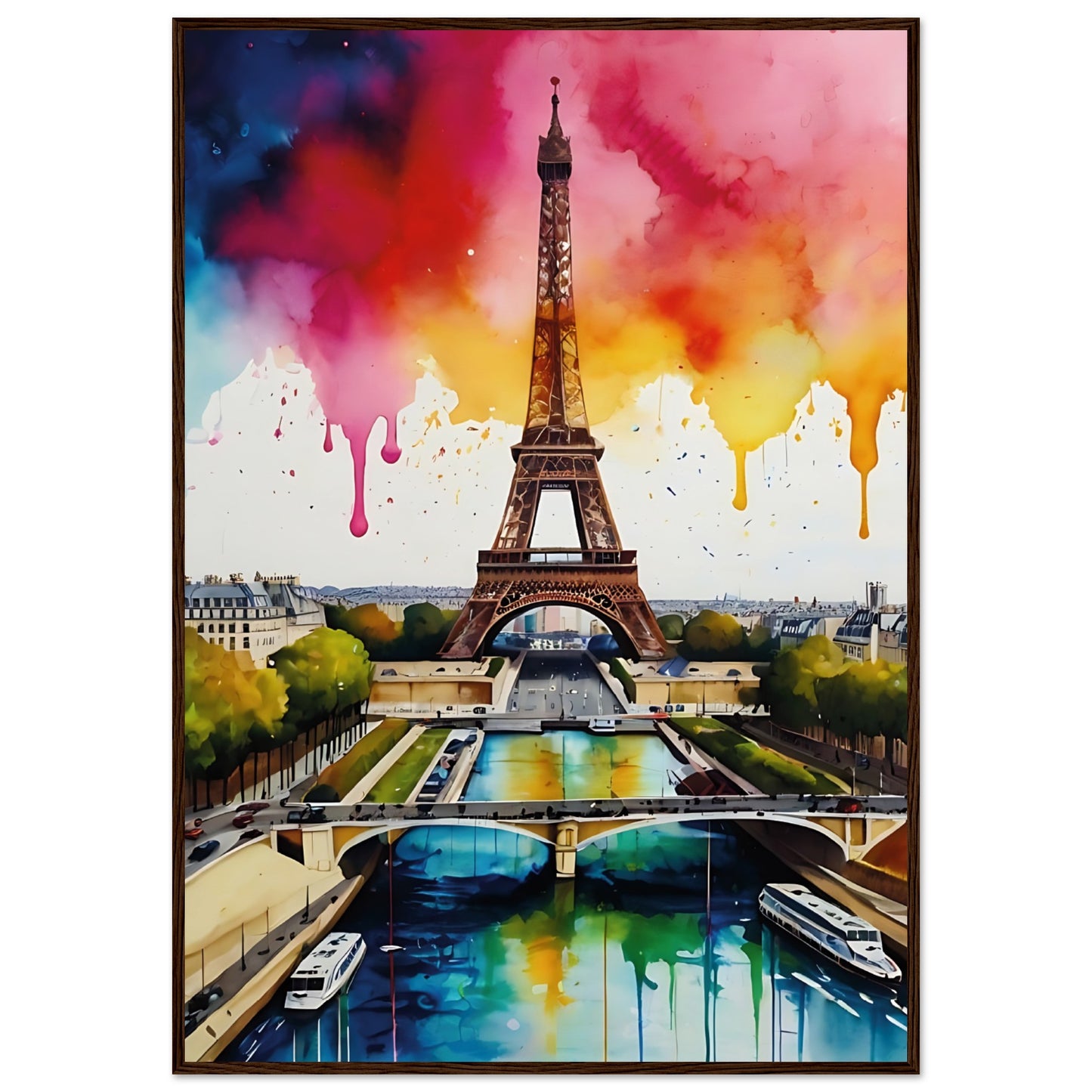 Tableau de la Tour Eiffel - leonardodeganci