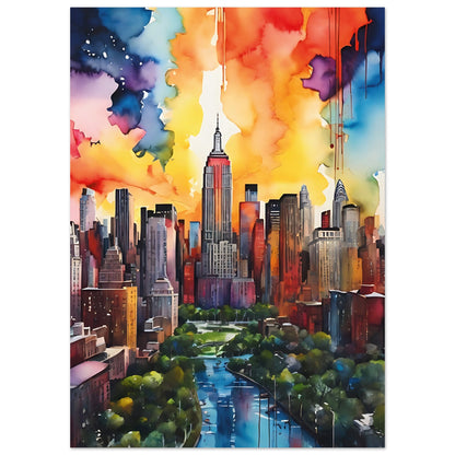 Tableau de New York - leonardodeganci