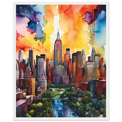 Tableau de New York - leonardodeganci