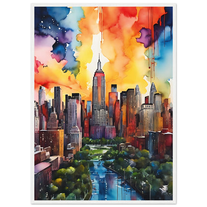 Tableau de New York - leonardodeganci