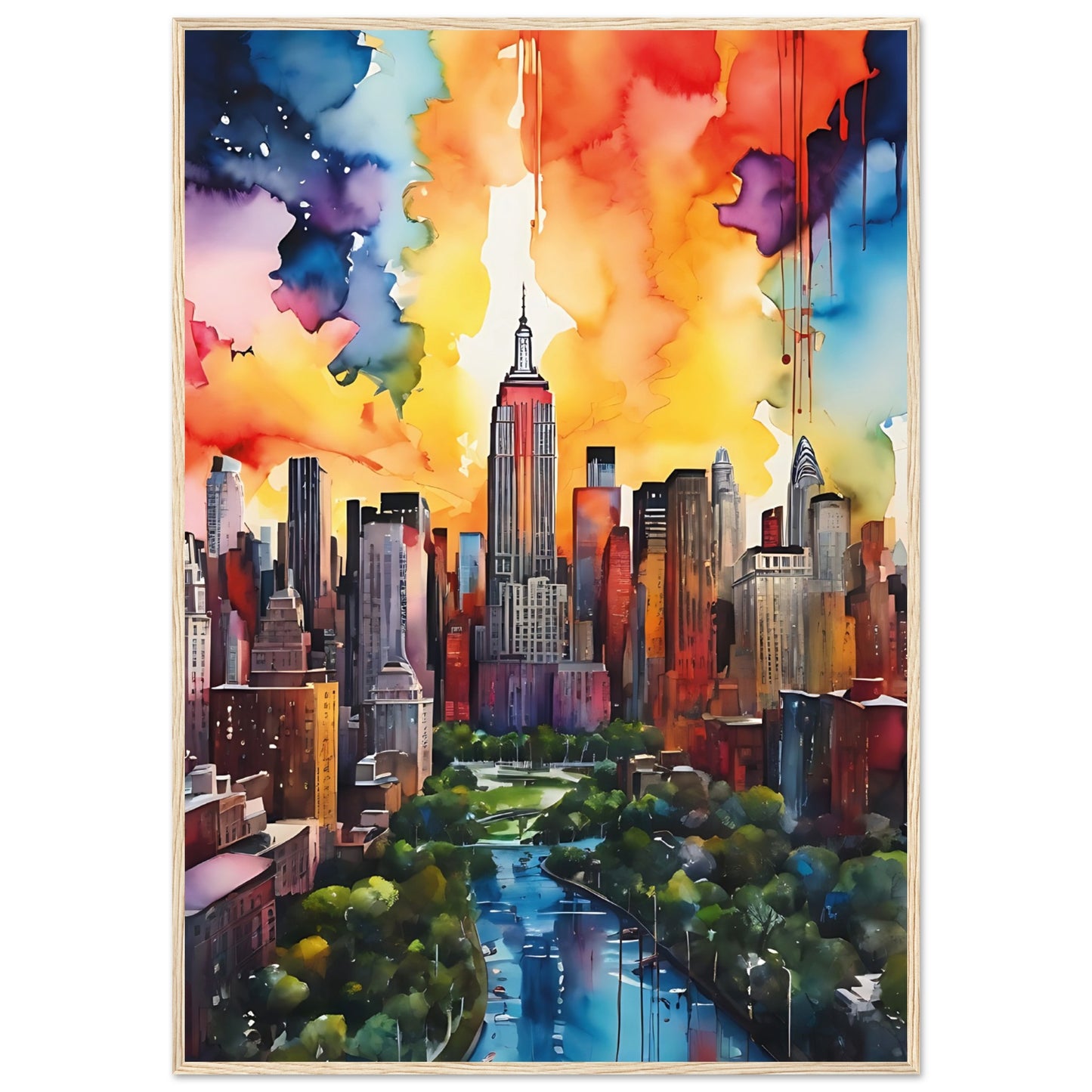 Tableau de New York - leonardodeganci